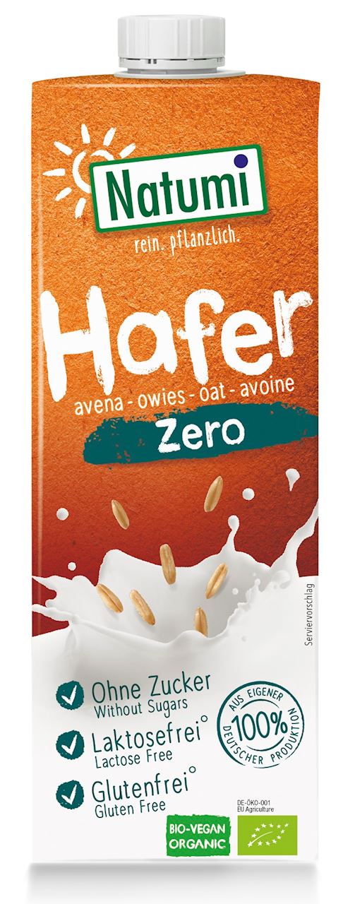 NATUMI Napój owsiany nie zawiera cukrów bezglutenowy BIO