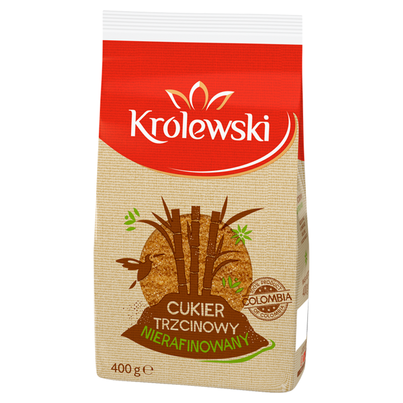 CUKIER KRÓLEWSKI Cukier trzcinowy nierafinowany
