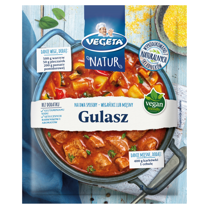 VEGETA NATUR Gulasz fix (mięsny lub wegański) frisco.pl