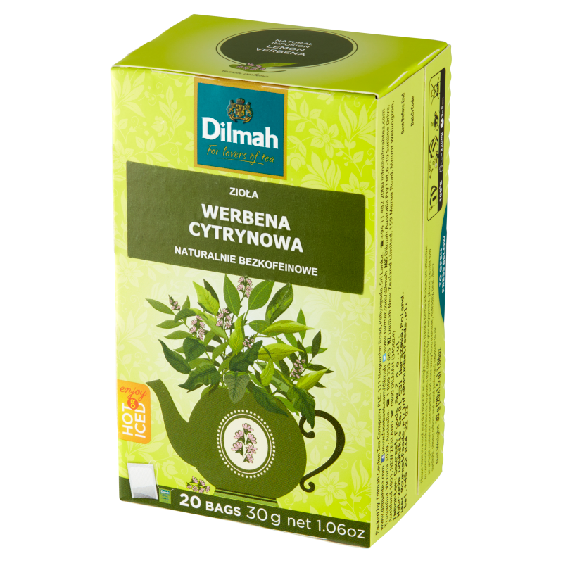 DILMAH Werbena cytrynowa 20 torebek ex.