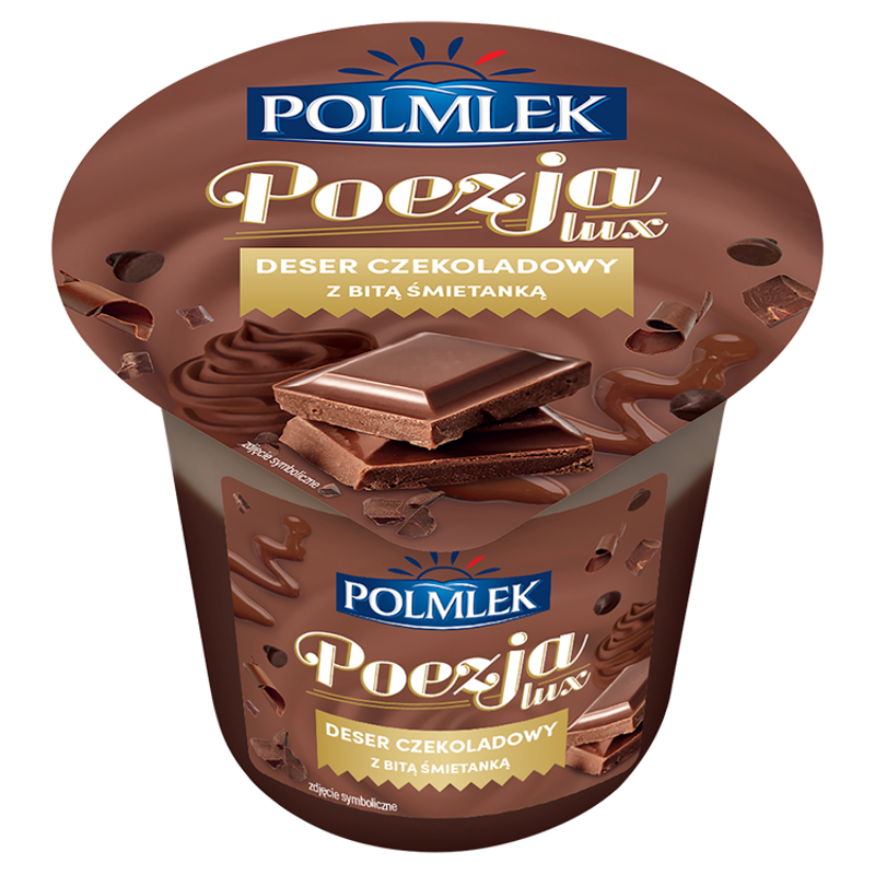 POLMLEK Poezja Lux Deser czekoladowy z bitą śmietanką frisco.pl