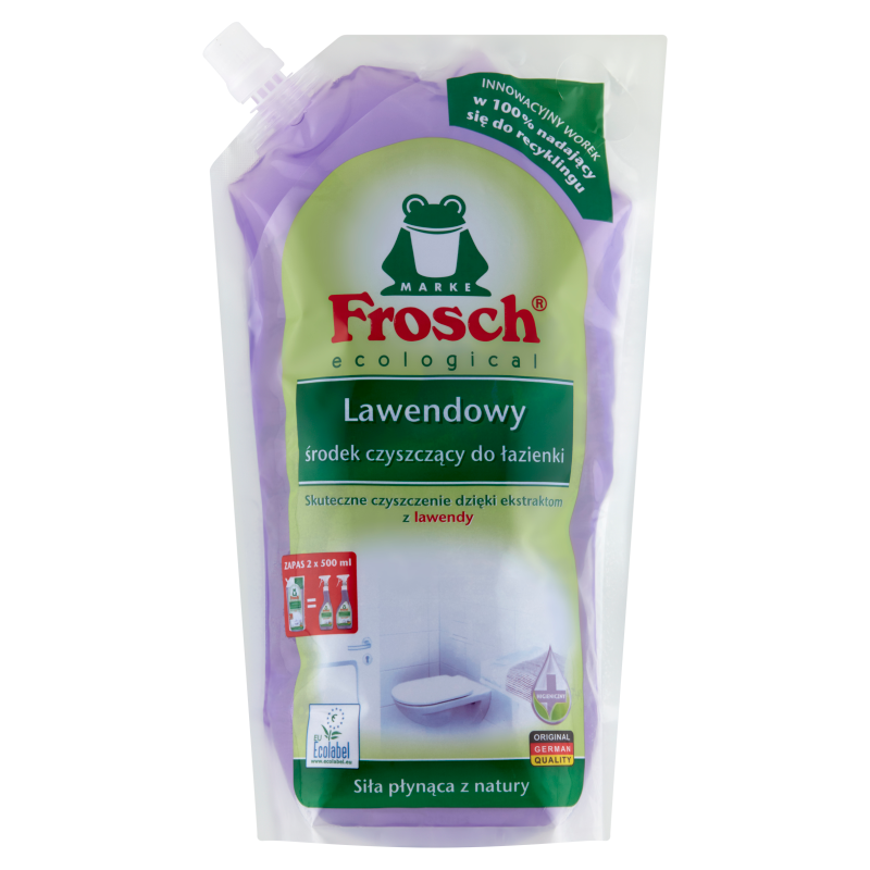 FROSCH Lawendowy środek czyszczący do łazienki - worek