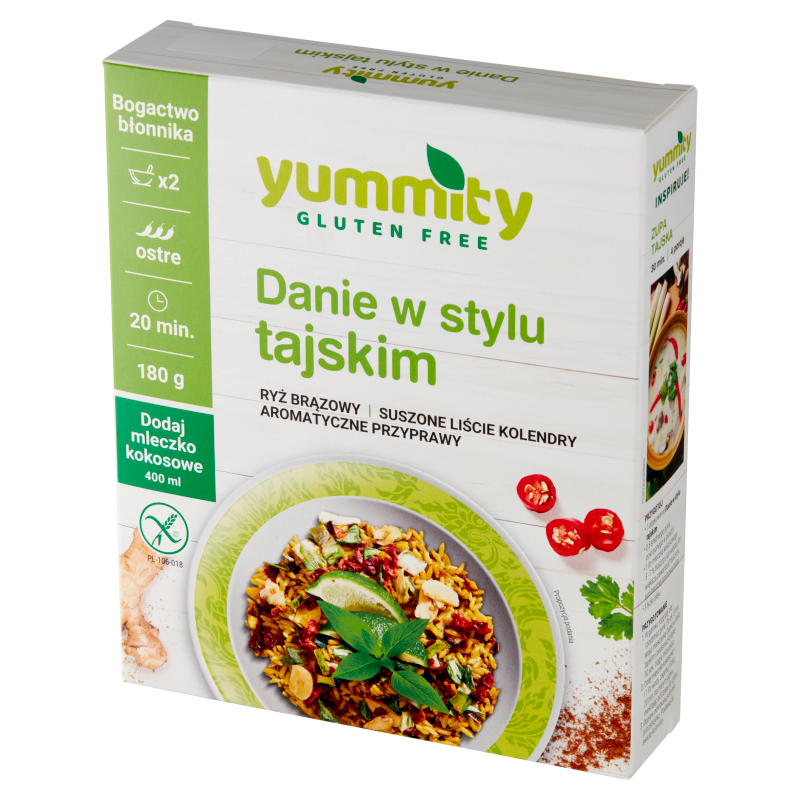 YUMMITY Danie w stylu tajskim bezglutenowe
