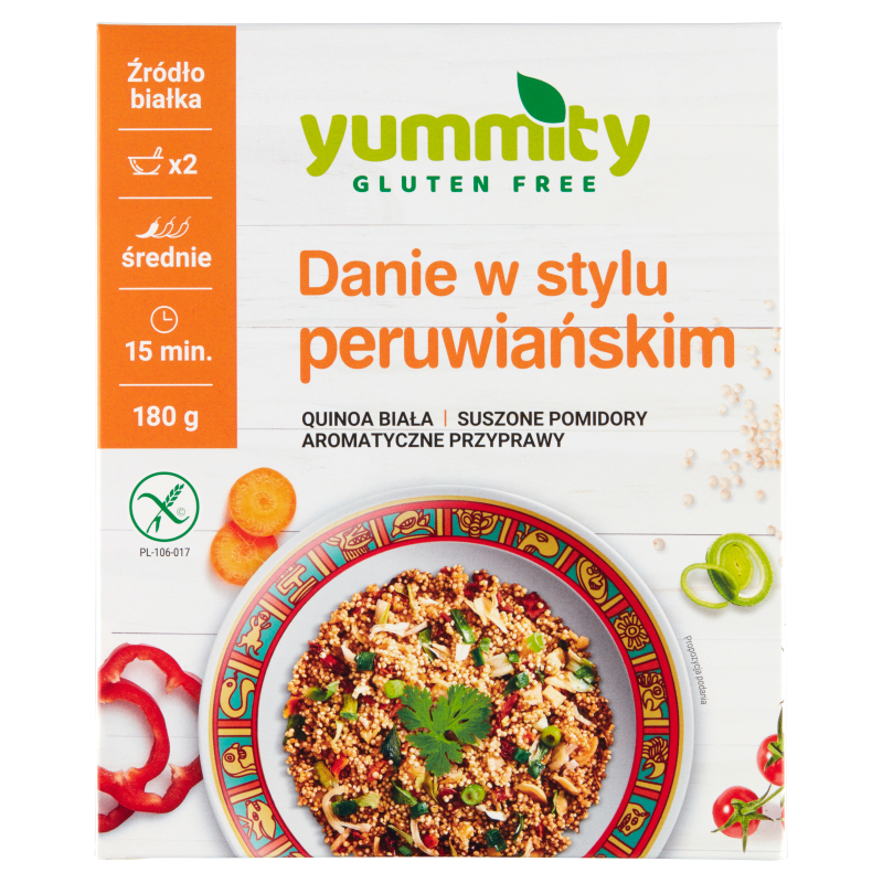 YUMMITY Danie w stylu peruwiańskim bezglutenowe