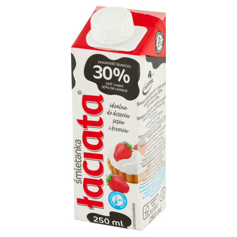 ŁACIATA Śmietanka UHT 30% frisco.pl