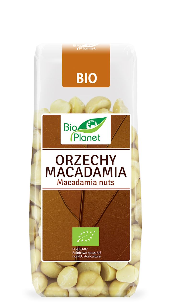BIO PLANET Orzechy macadamia BIO