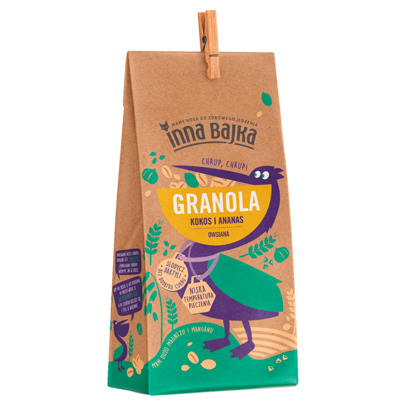 INNA BAJKA Granola kokos i ananas