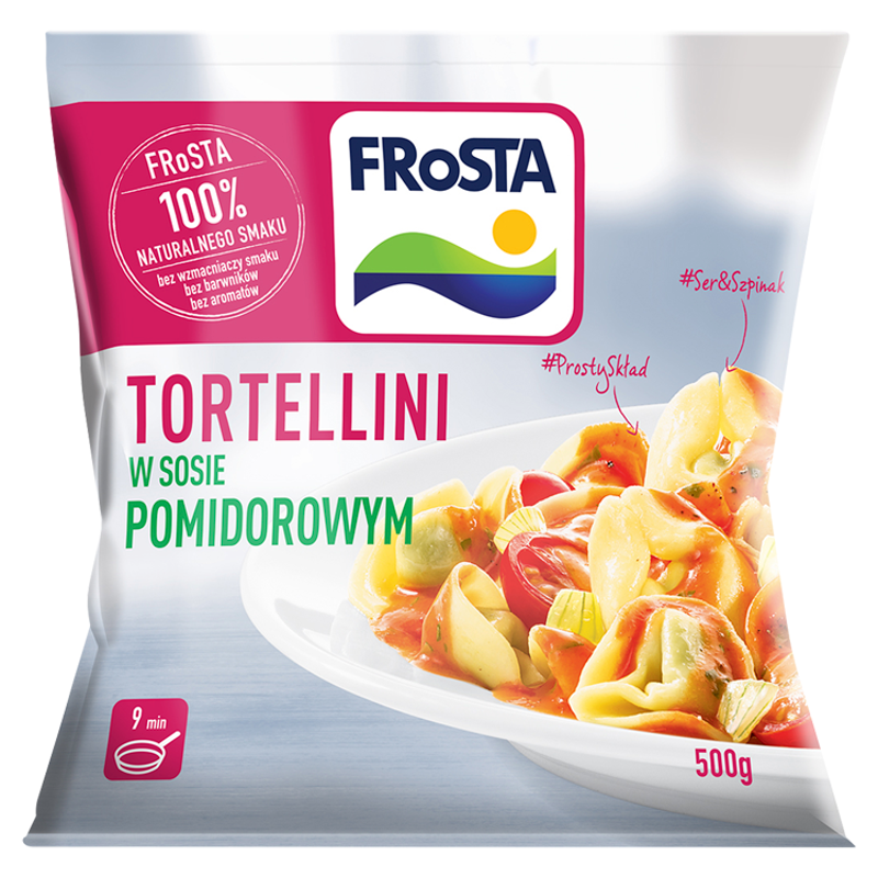 FROSTA Tortelilini w sosie pomidorowym mrożony