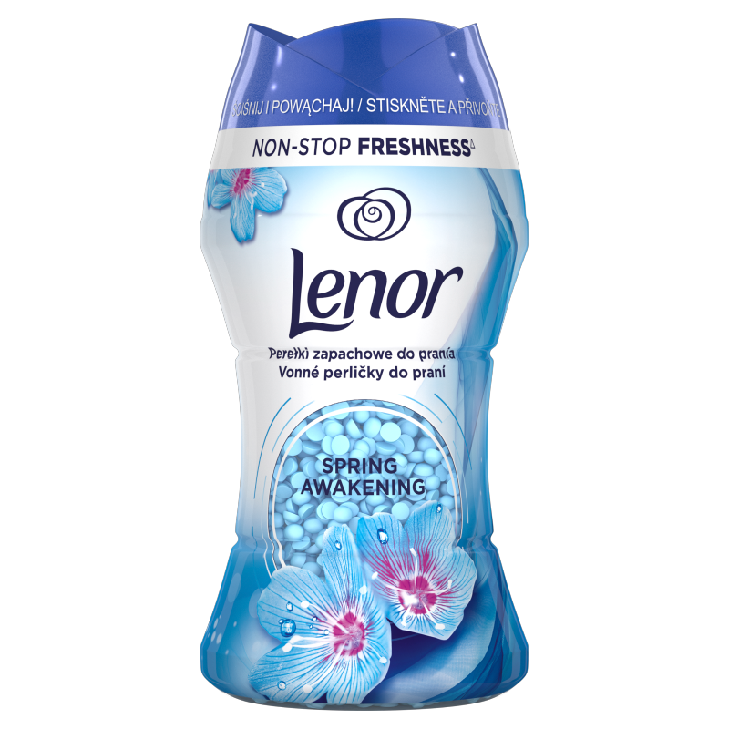 LENOR Spring Awakening Perełki do prania o zapachu wiosennych kwiatów z nutami paczuli i białego cedru frisco.pl