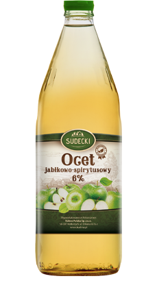 SUDECKI Ocet jabłkowo-spirytusowy 6%