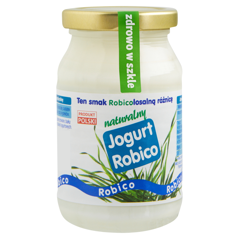 ROBICO Jogurt naturalny w szkle
