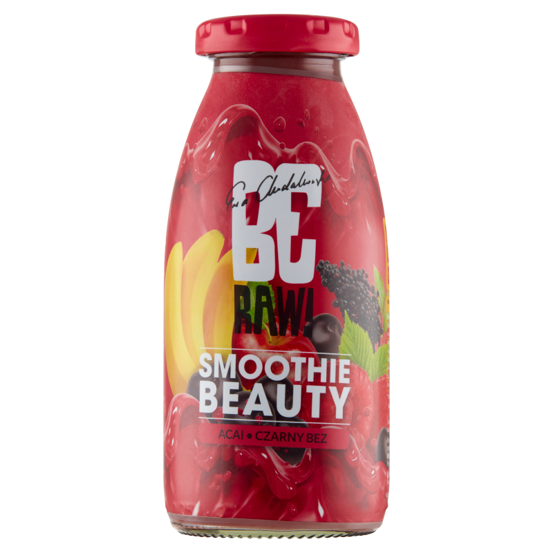 BE RAW! Smoothie - Beauty - acai i czarny bez