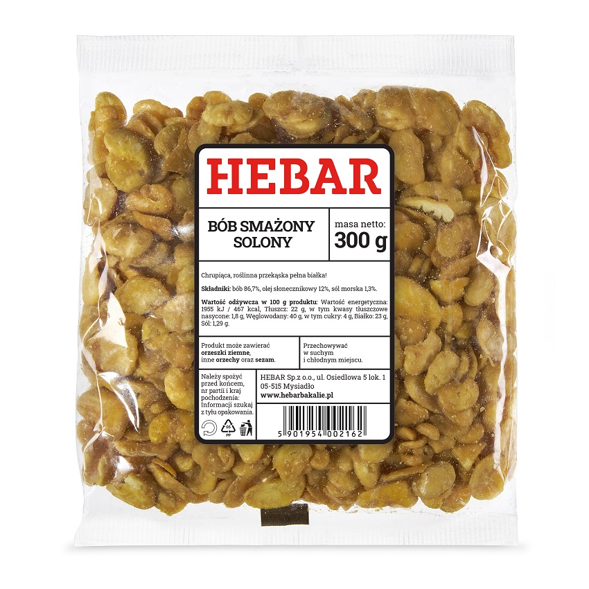 HEBAR Bób smażony solony