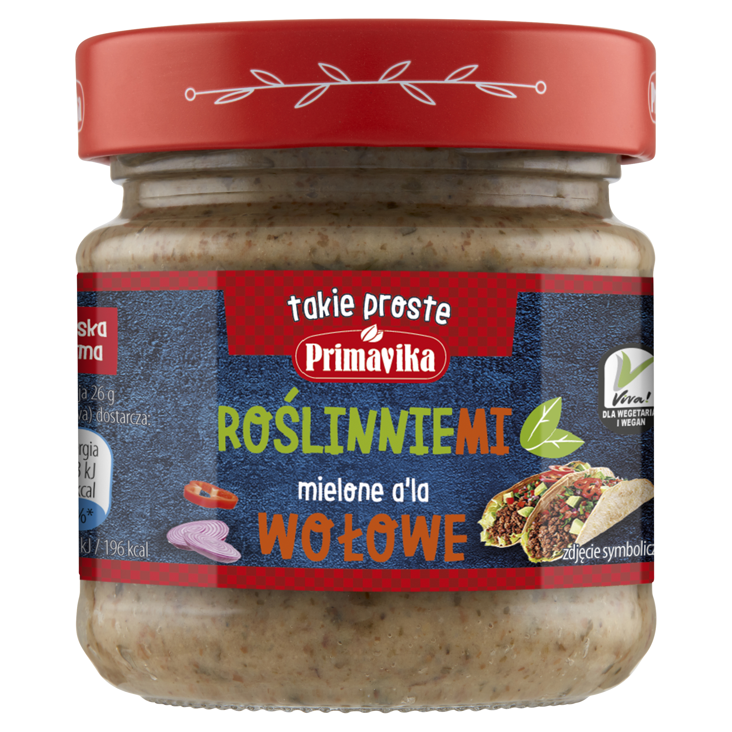 PRIMAVIKA RoślinneMi Mielona a'la wołowe (roślinny zamiennik mięsa mielonego)