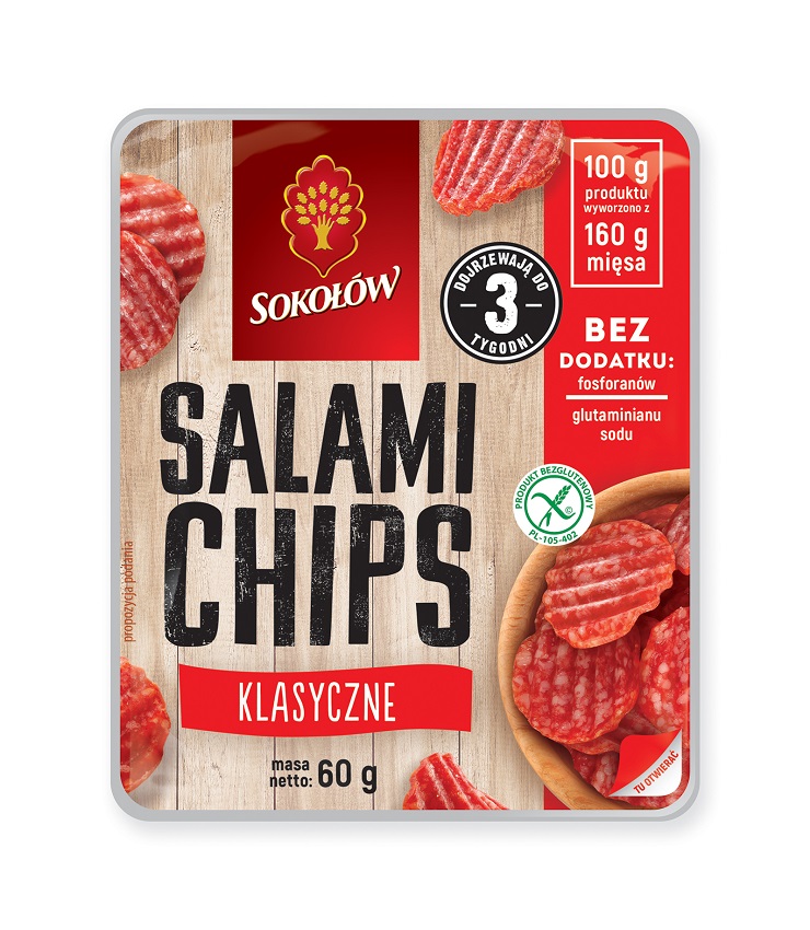 SOKOŁÓW Salami chips klasyczne frisco.pl