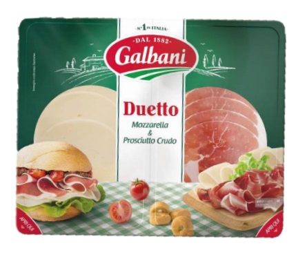 GALBANI MIX Mozzarella + Prosciutto Crudo
