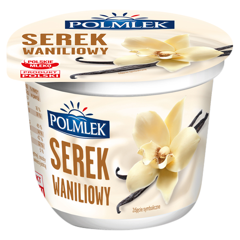 POLMLEK Serek homogenizowany waniliowy frisco.pl