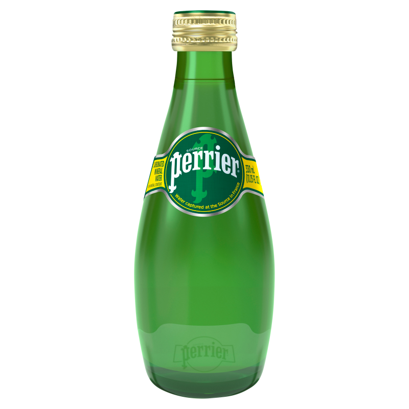 PERRIER Woda mineralna naturalnie gazowana (szkło)