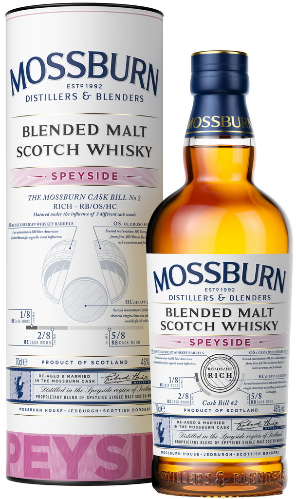 MOSSBURN Speyside Blended Malt Scotch Whisky