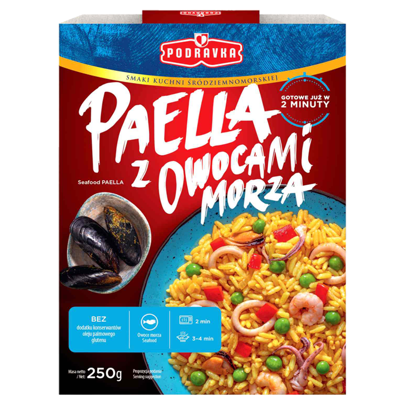 PODRAVKA Paella z owocami morza