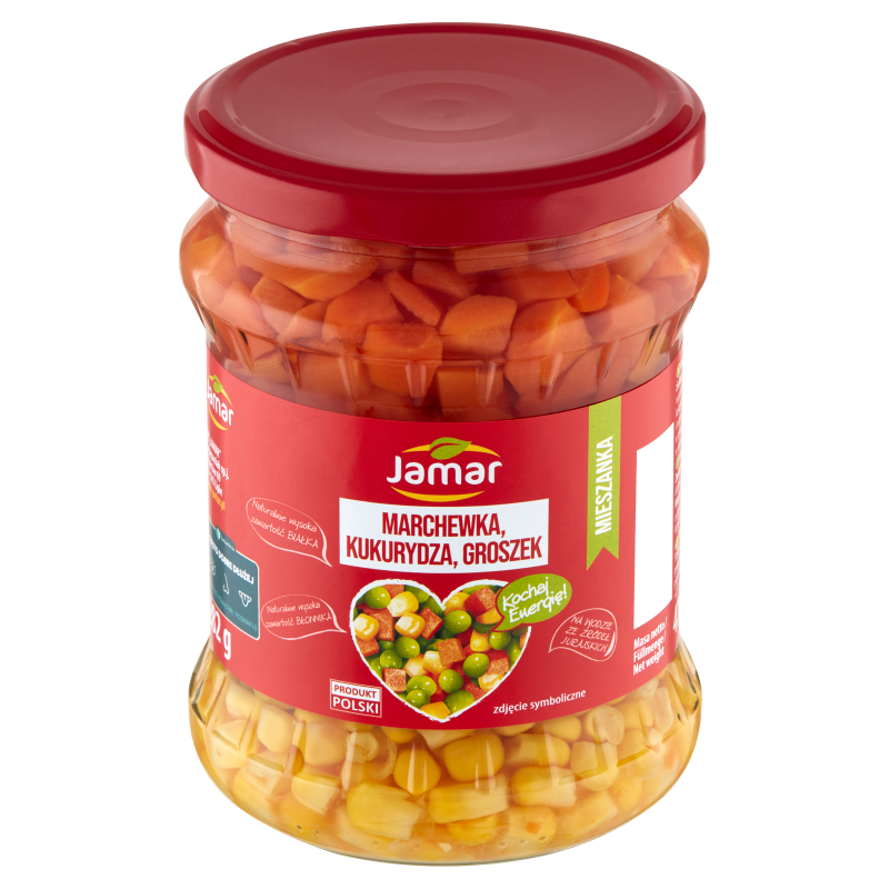 JAMAR Mieszanka warzywna - marchewka, groszek, kukurydza