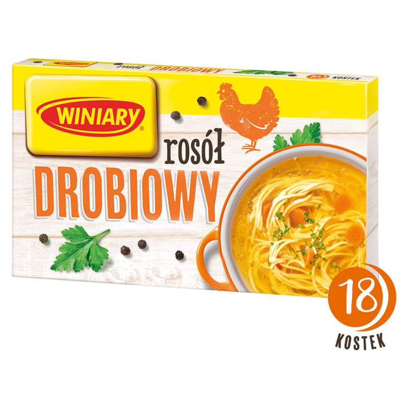 WINIARY Rosół drobiowy 18x10g (18 kostek) frisco.pl