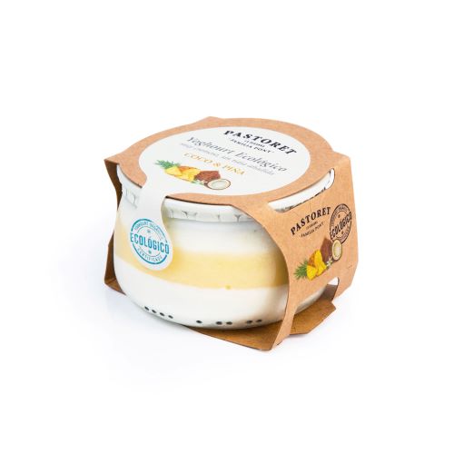 PASTORET Jogurt naturalny o smaku kokosowo-ananasowym BIO