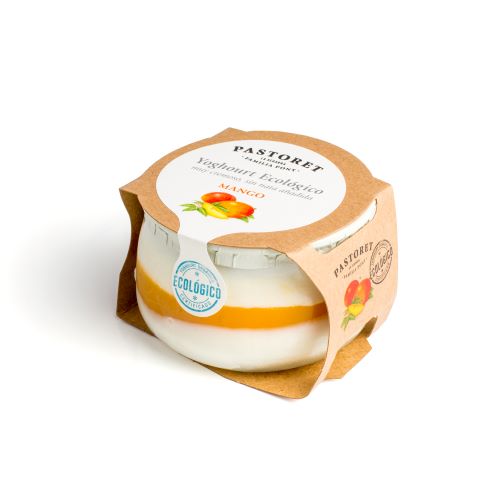 PASTORET Jogurt naturalny o smaku mango BIO