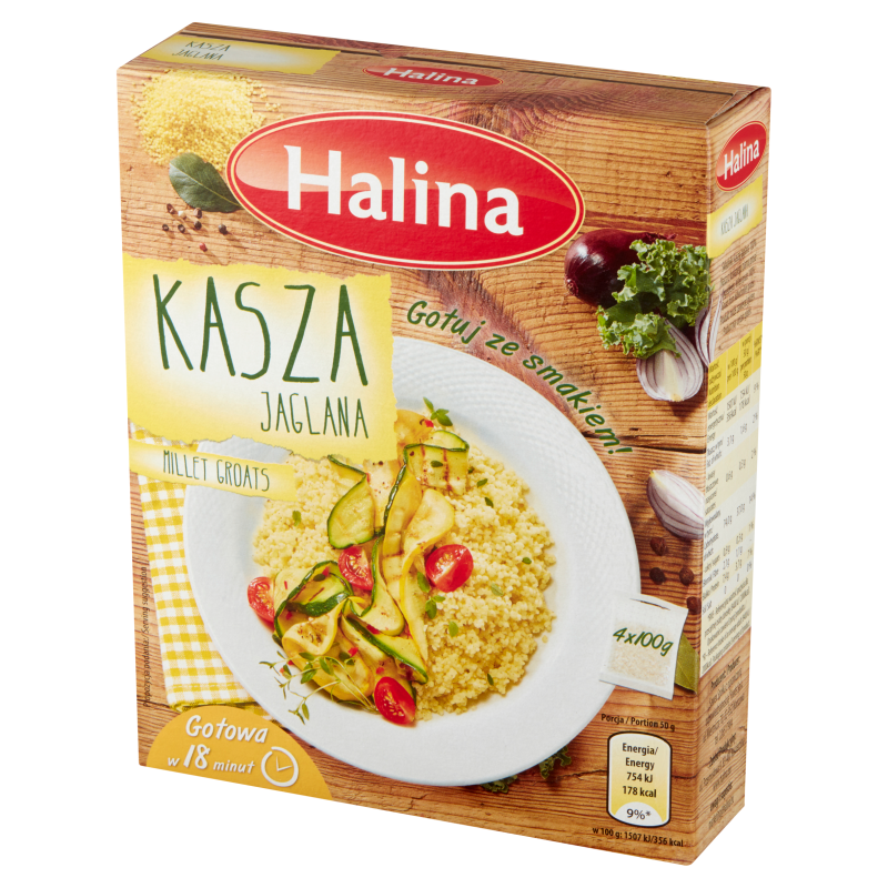 HALINA Kasza jaglana (4x100g) frisco.pl