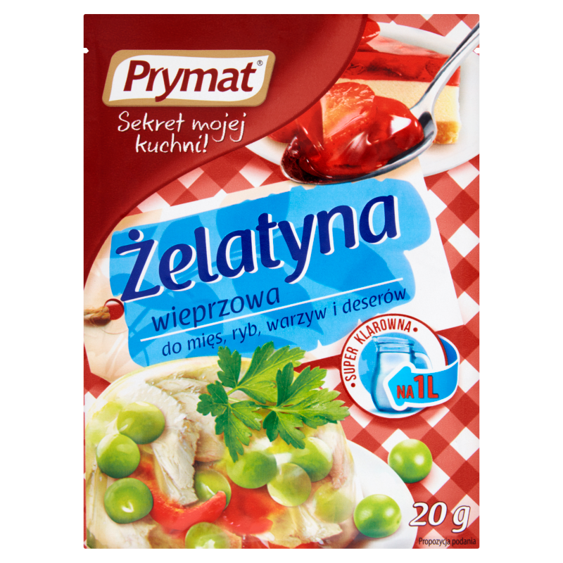 PRYMAT Żelatyna wieprzowa