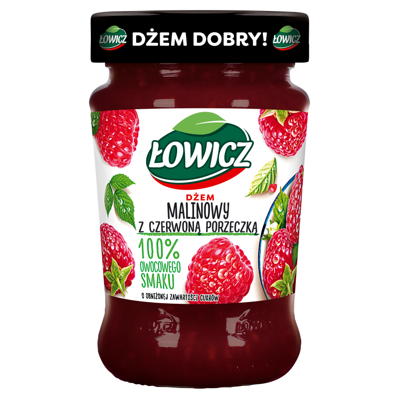 ŁOWICZ Dżem malinowy niskołodzony frisco.pl
