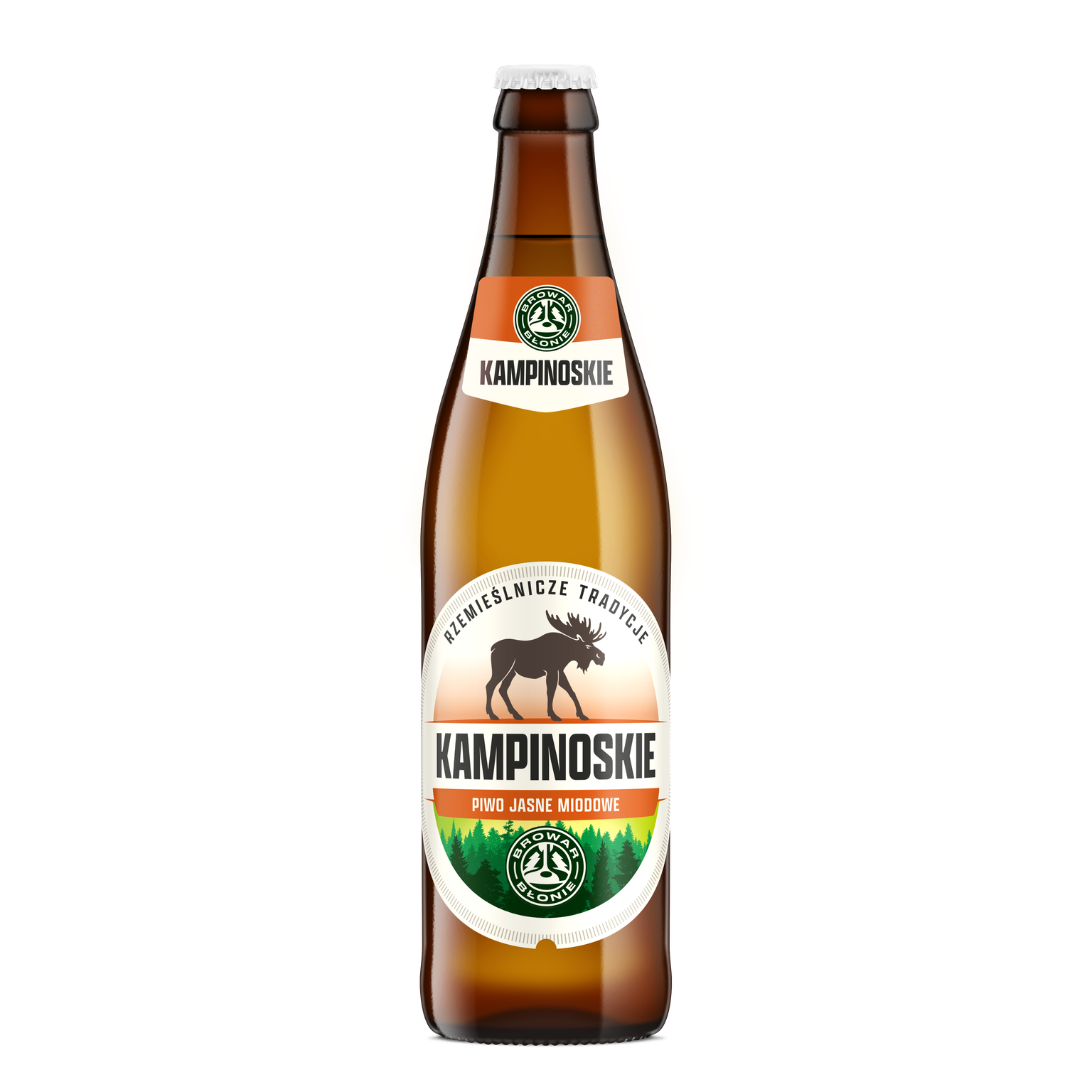KAMPINOSKIE Piwo Miodowe (butelka bezzwrotna)