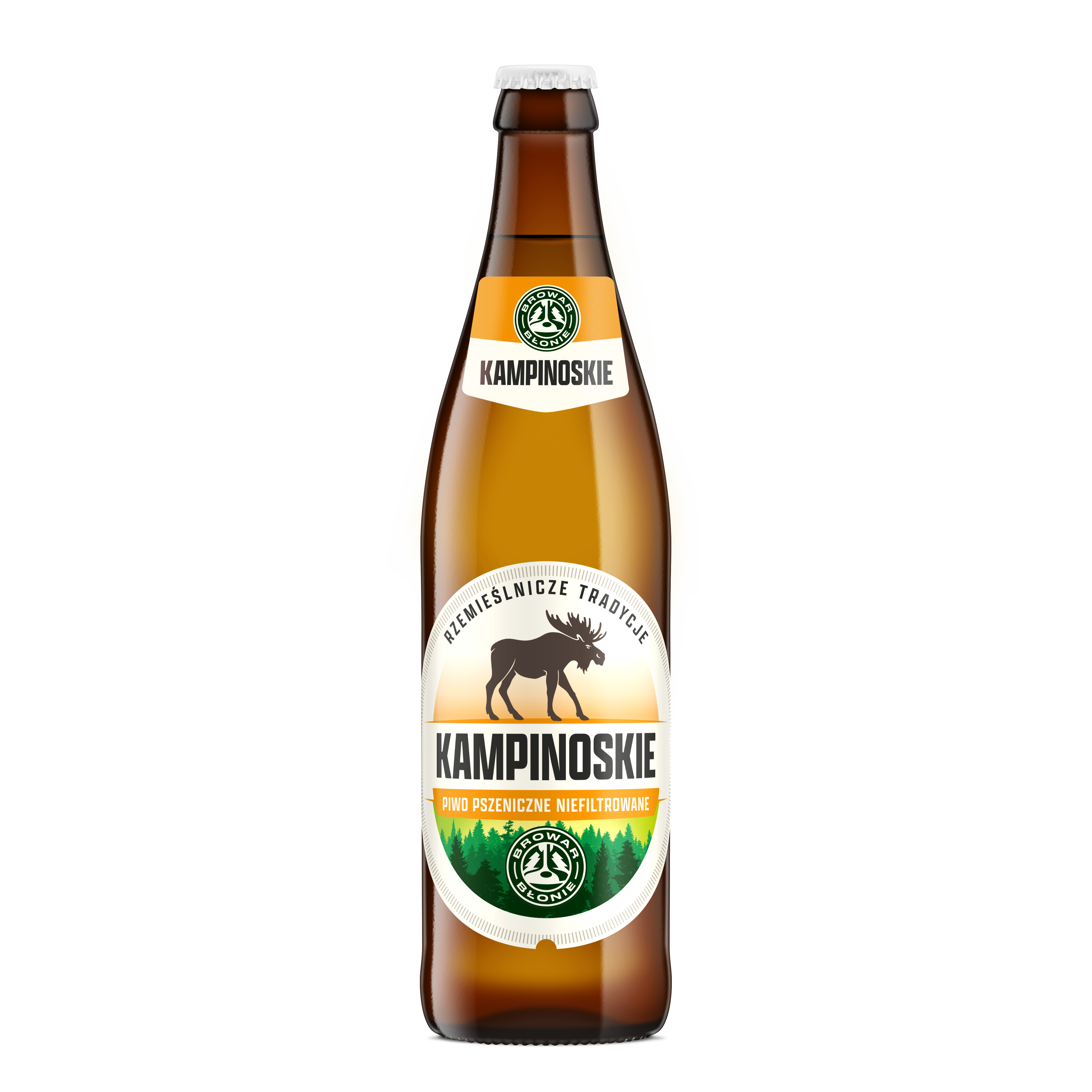 KAMPINOSKIE Piwo Pszenne (butelka bezzwrotna)