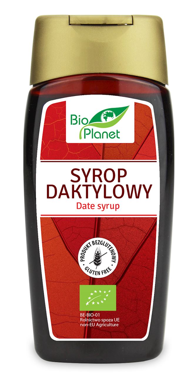 BIO PLANET Syrop daktylowy bezglutenowy BIO
