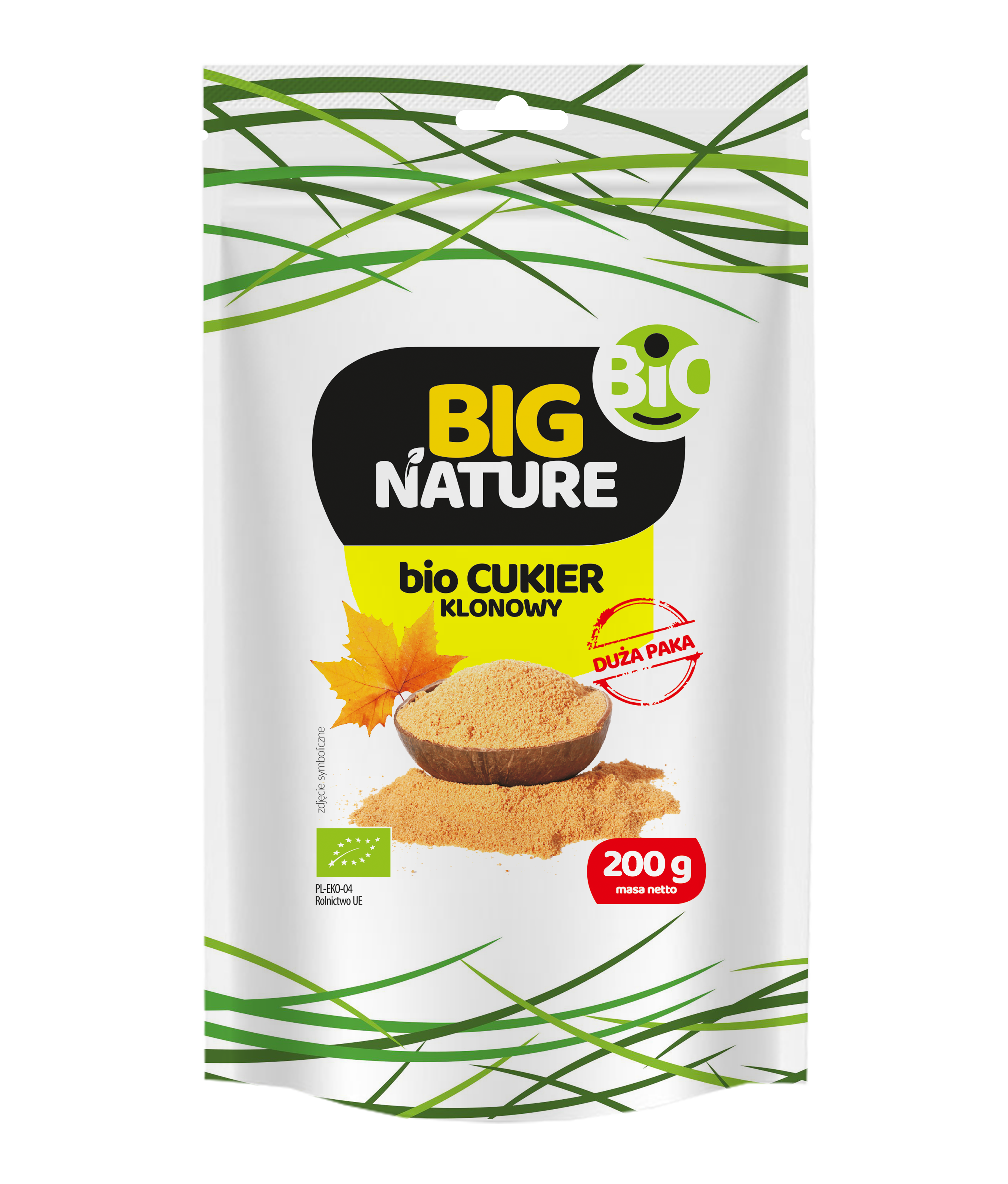 BIG NATURE Cukier klonowy BIO