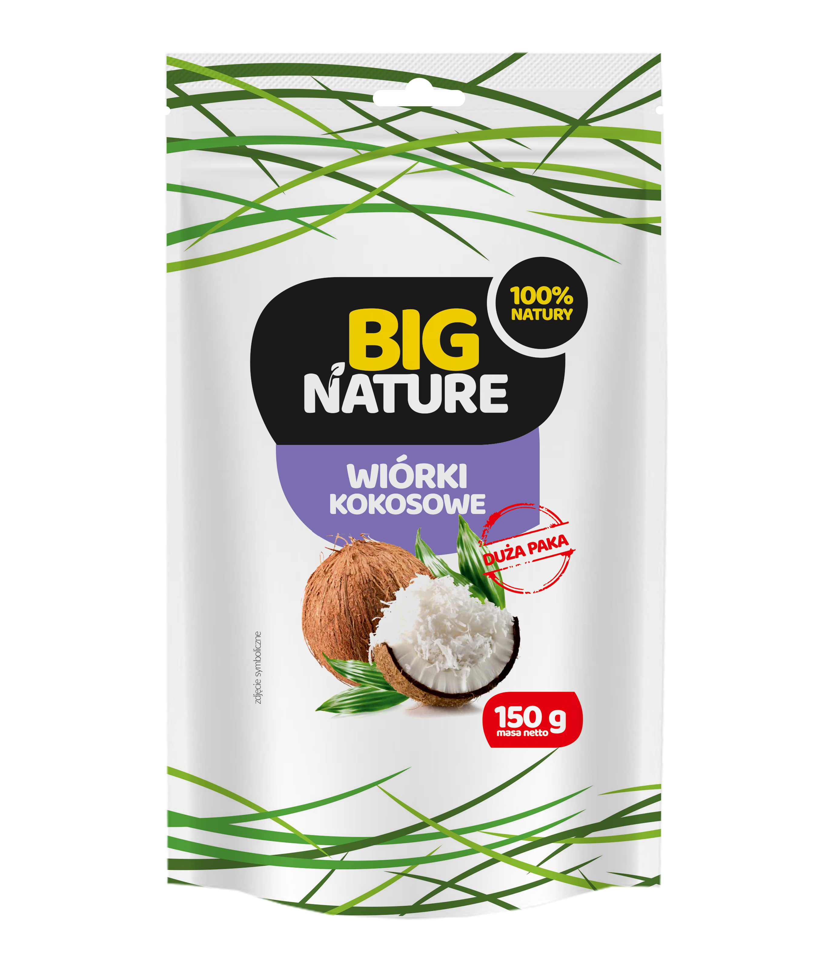 BIG NATURE Wiórki kokosowe