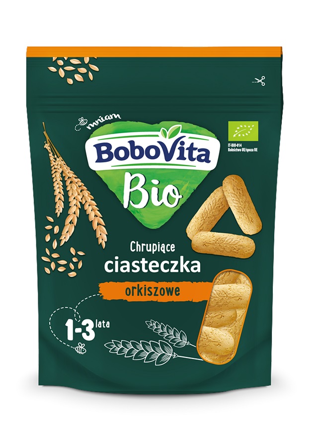 BOBOVITA BIO Ciasteczka orkiszowe