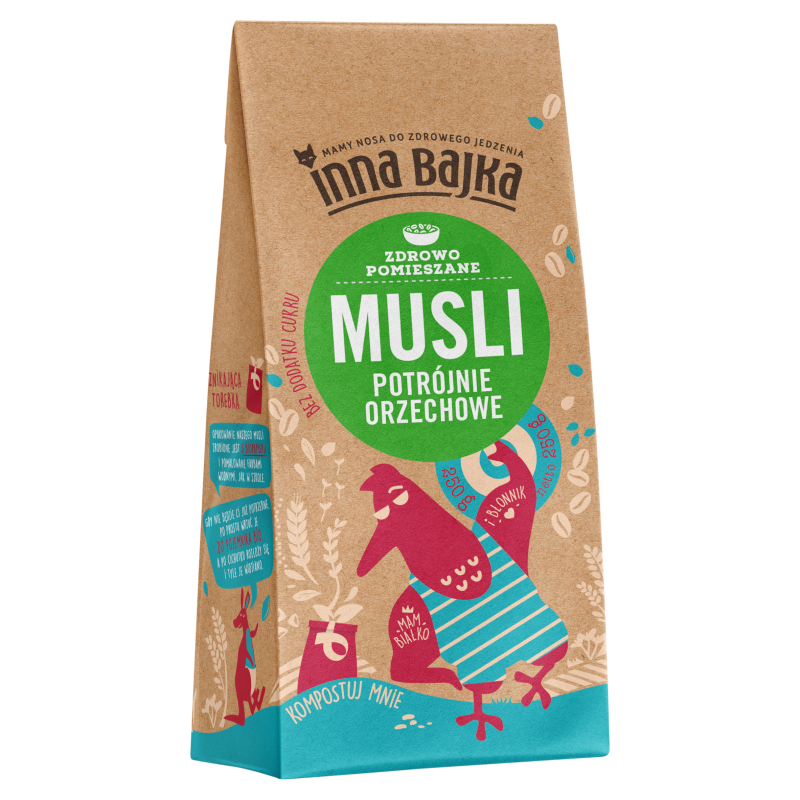 INNA BAJKA Musli potrójnie orzechowe