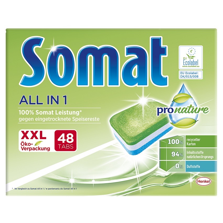 SOMAT Pro Nature Tabletki do zmywarki 48 szt.
