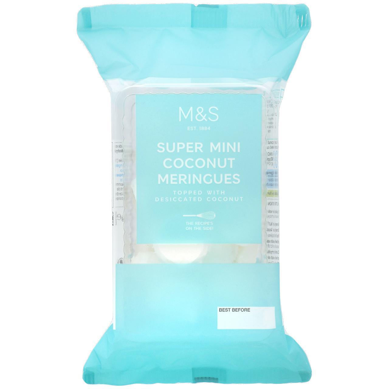 MARKS & SPENCER Mini bezy kokosowe