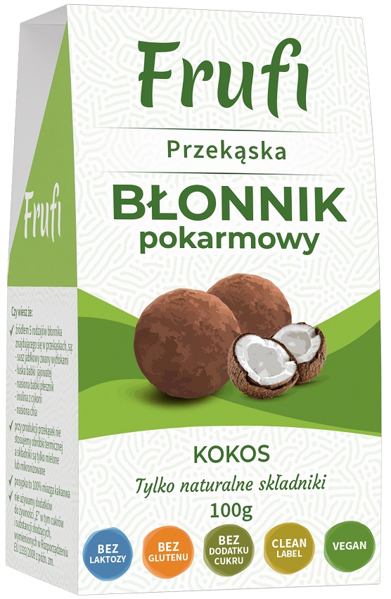 Frufi Przekąska Błonnik Pokarmowy - kokos
