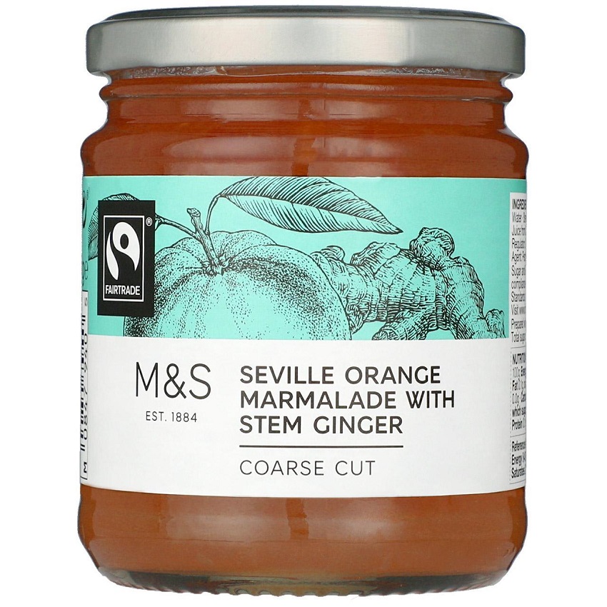 MARKS & SPENCER Marmolada z gorzkich pomarańczy z imbirem