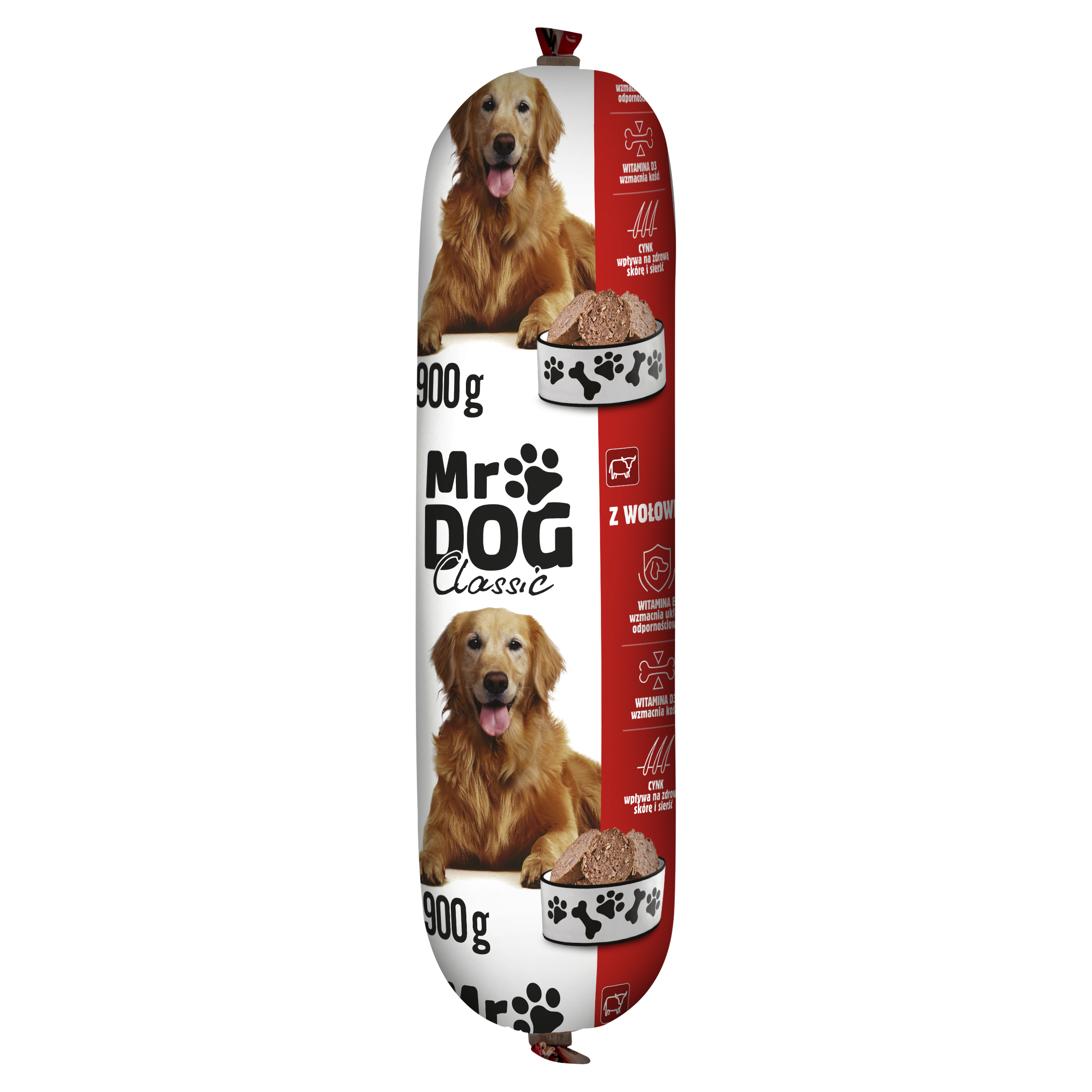 MR DOG Baton mięsny z wołowiną