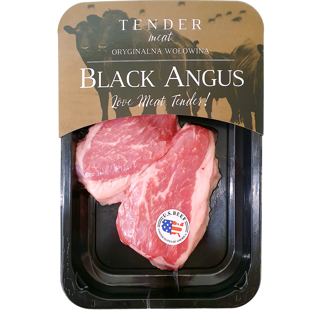 TENDER Black angus Tri tip stek