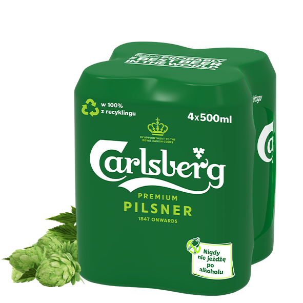 CARLSBERG Pilsner Piwo 4x500 (puszka)