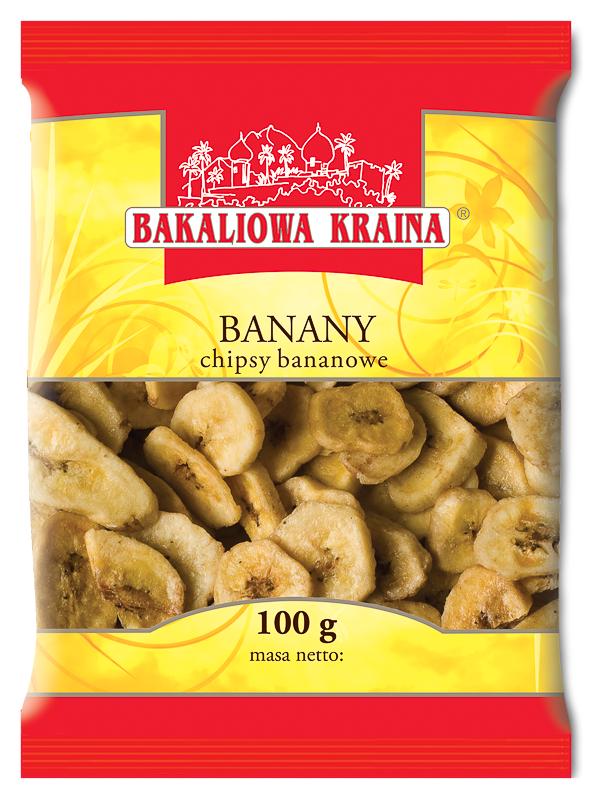 BAKALIOWA KRAINA Banany suszone