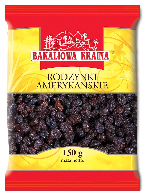 BAKALIOWA KRAINA Rodzynki amerykańskie