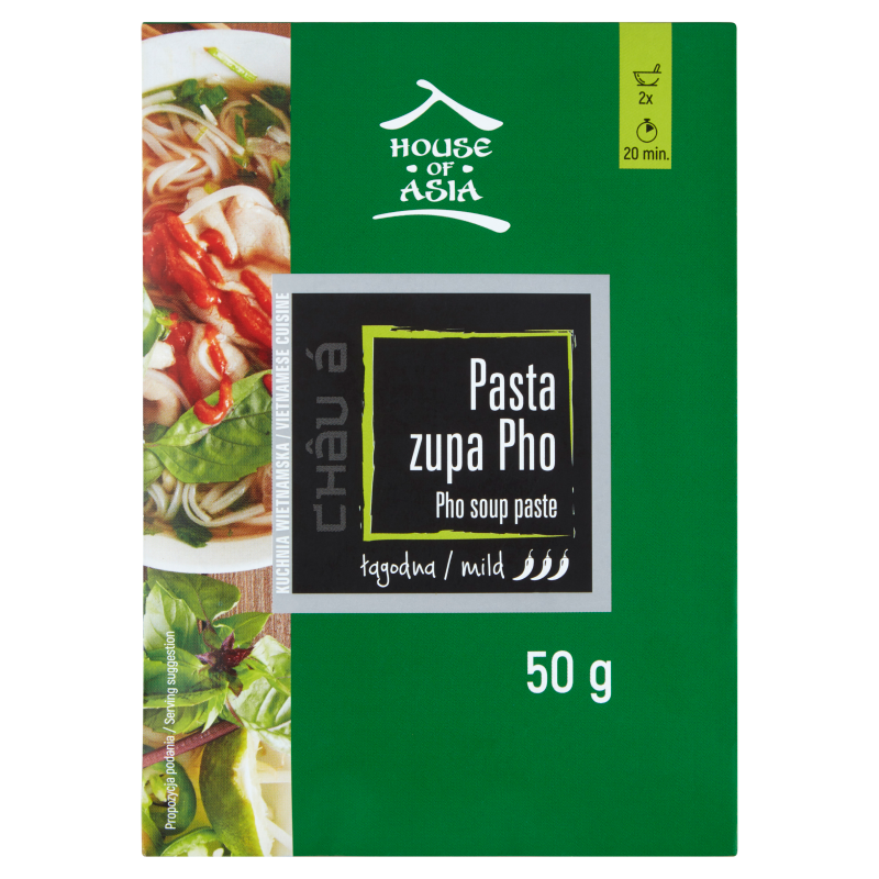 HOUSE OF ASIA Pasta zupa Pho (łagodna)