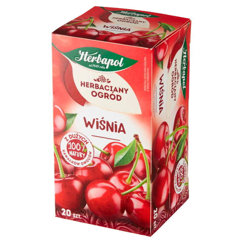 HERBACIANY OGRÓD Herbata owocowo-ziołowa wiśnia 20 torebek ex. frisco.pl