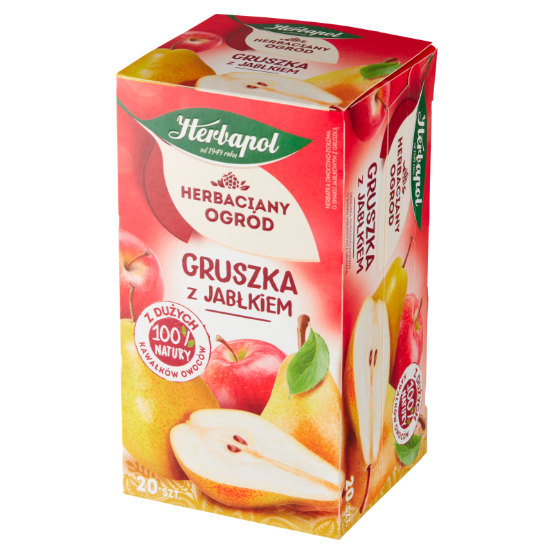 HERBACIANY OGRÓD Herbata owocowo-ziołowa gruszka z jabłkiem 20 torebek ex. frisco.pl